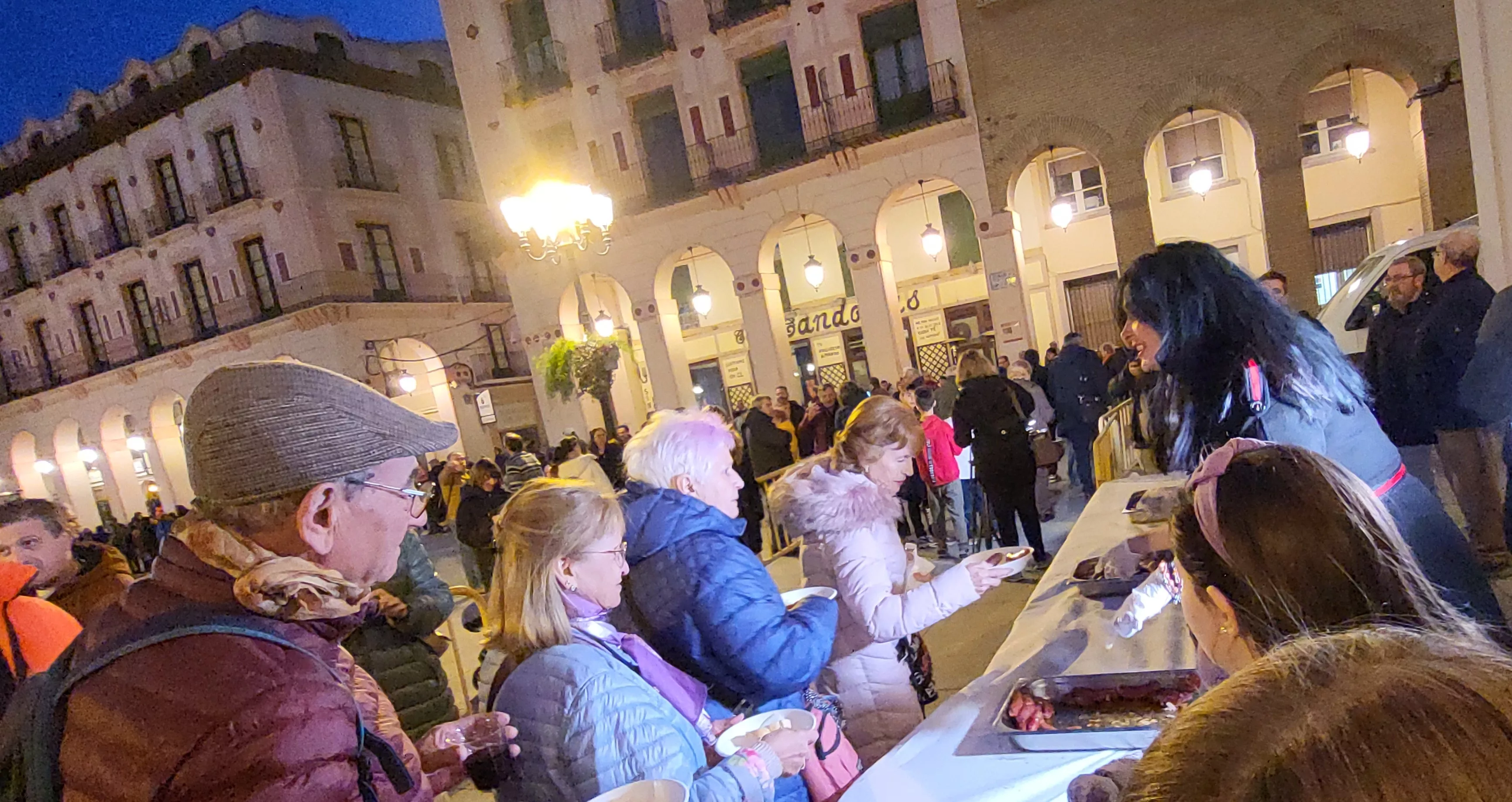 Celebración en Huesca del Jueves Lardero 2025. Foto Mercedes Manterola