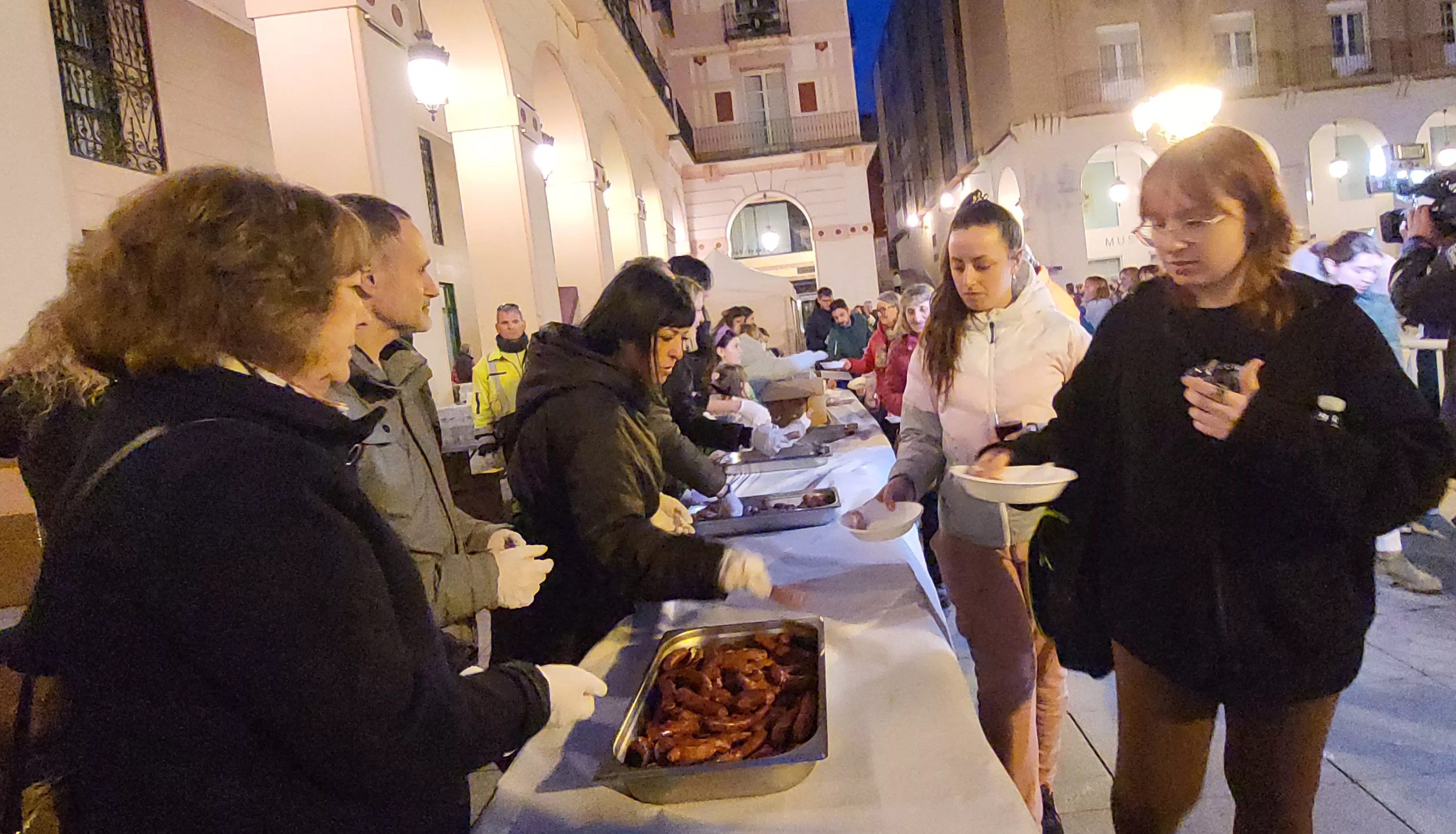 Celebración en Huesca del Jueves Lardero 2025. Foto Mercedes Manterola