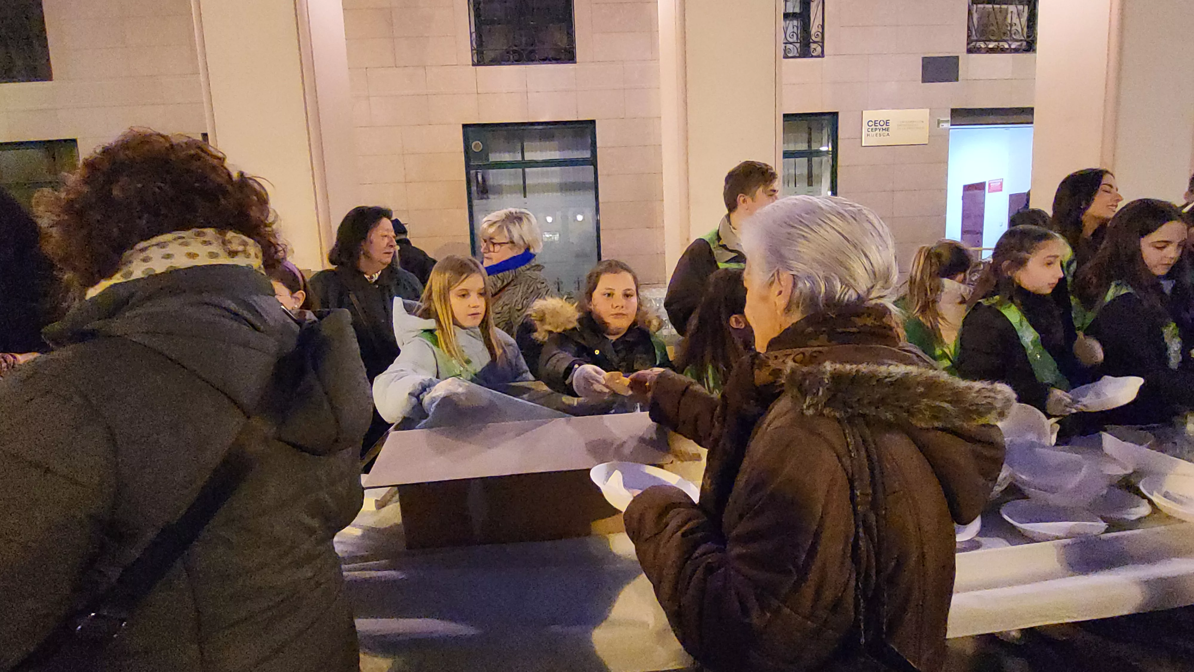 Celebración en Huesca del Jueves Lardero 2025. Foto Mercedes Manterola