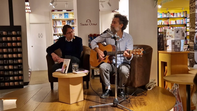 Javier Olivera y Raúl Usieto Pecker. Foto Myriam Martínez