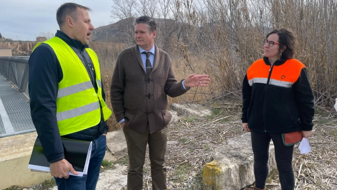 Visita al inicio de los trabajos dentro del proyecto Cinca Revive. Visita al inicio de los trabajos dentro del proyecto Cinca Revive.
