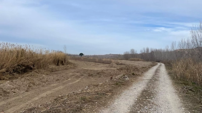 Zona norte del retranqueo dentro del proyecto Cinca Revive. Zona norte del retranqueo dentro del proyecto Cinca Revive.