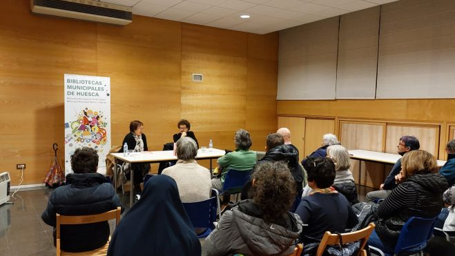 El acto se ha celebrado en la Biblioteca Ramón J. Sender El acto se ha celebrado en la Biblioteca Ramón J. Sender
