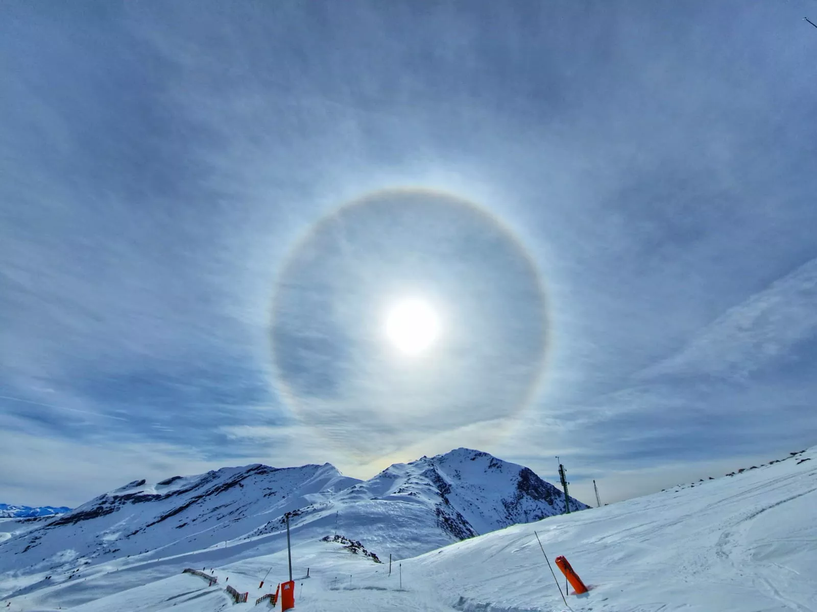 Arco Iris Circular en Cerler. Foto Roberto Camarero
