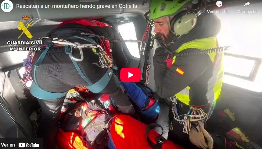 Rescate en el Pico Cotiella.