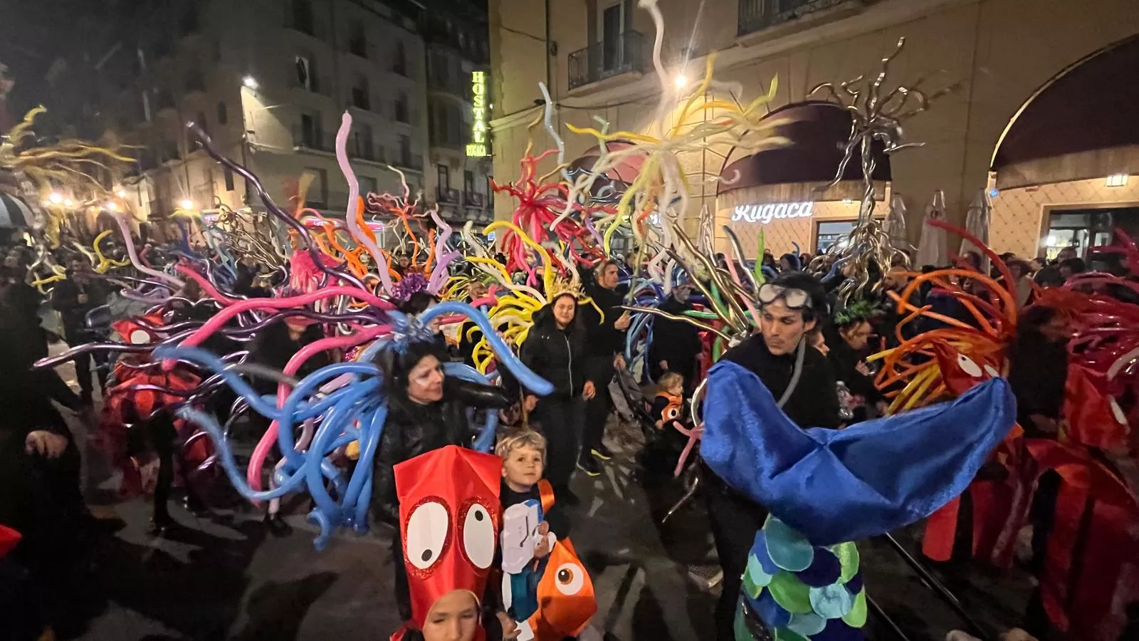 Cabalgata de carnaval 2025 en Huesca. Foto Mercedes Manterola