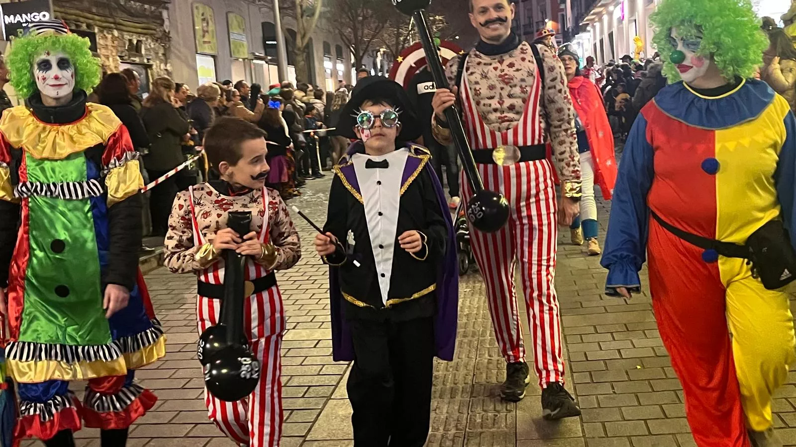 Cabalgata de carnaval 2025 en Huesca. Foto Mercedes Manterola