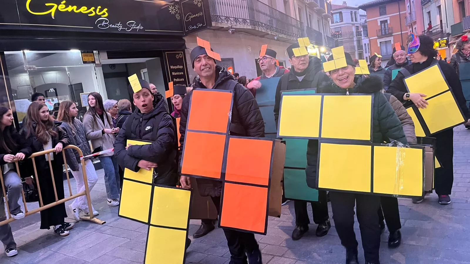 Cabalgata de carnaval 2025 en Huesca. Foto Mercedes Manterola