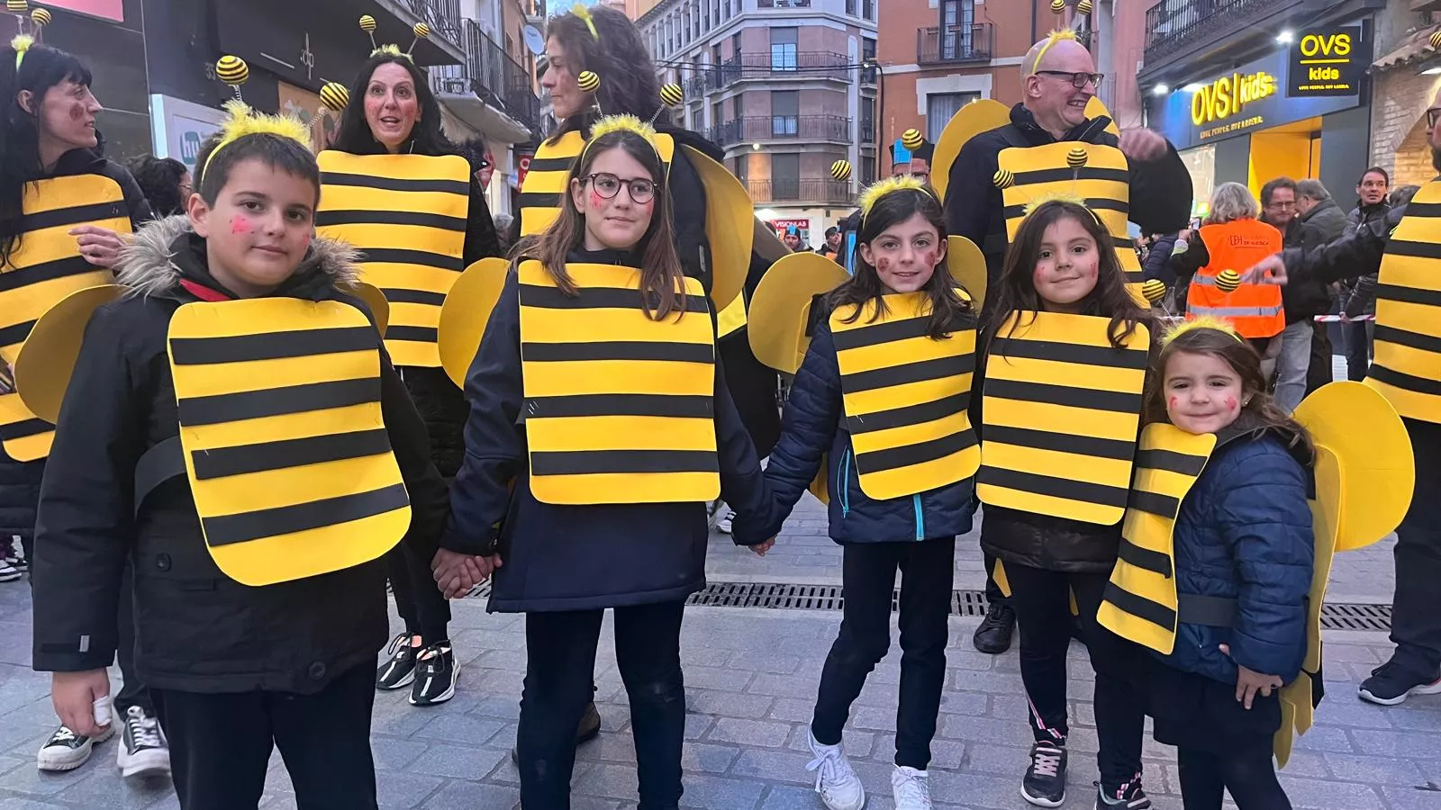 Cabalgata de carnaval 2025 en Huesca. Foto Mercedes Manterola