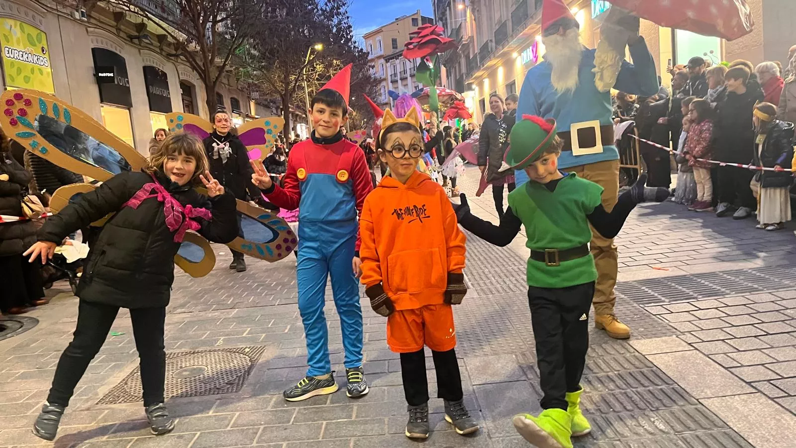 Cabalgata de carnaval 2025 en Huesca. Foto Mercedes Manterola