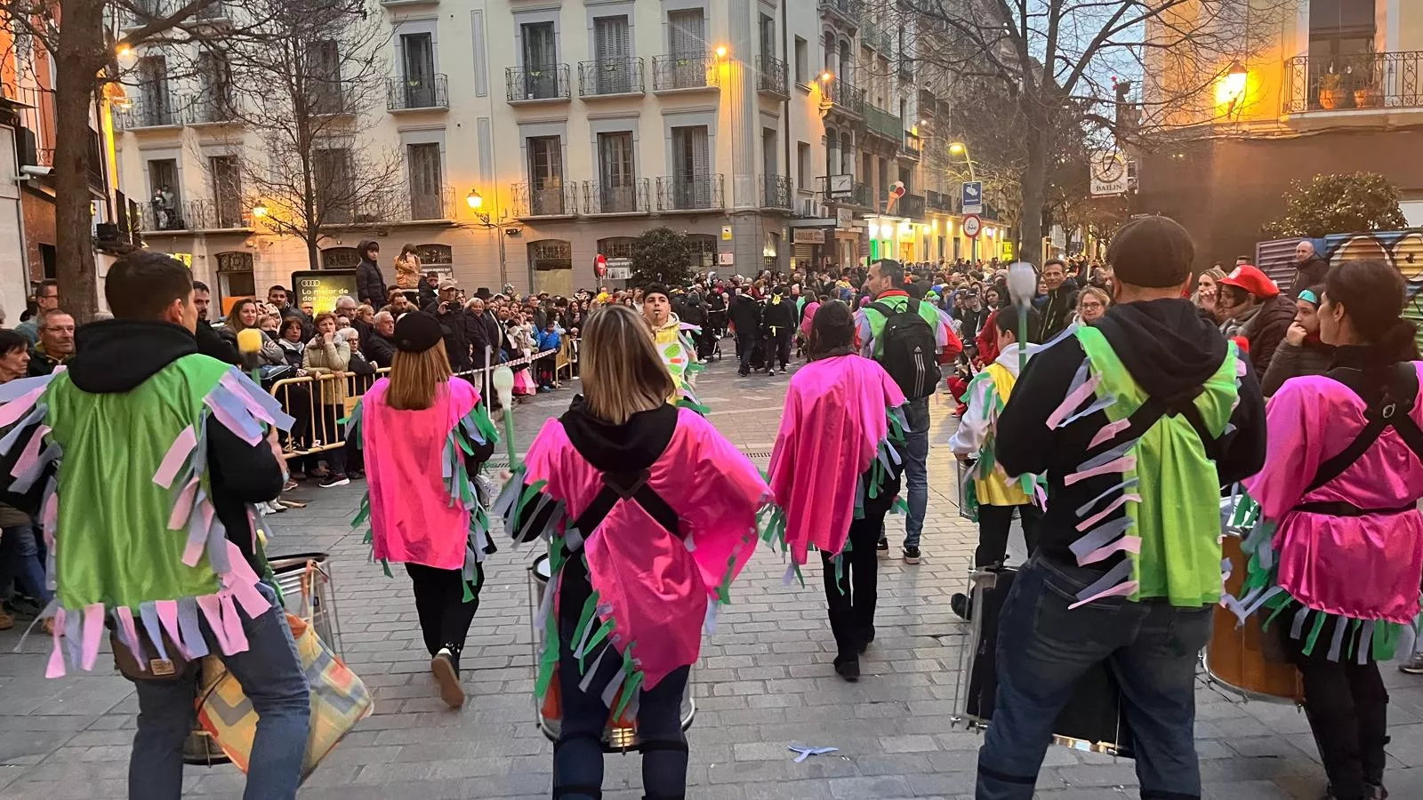 Cabalgata de carnaval 2025 en Huesca. Foto Mercedes Manterola