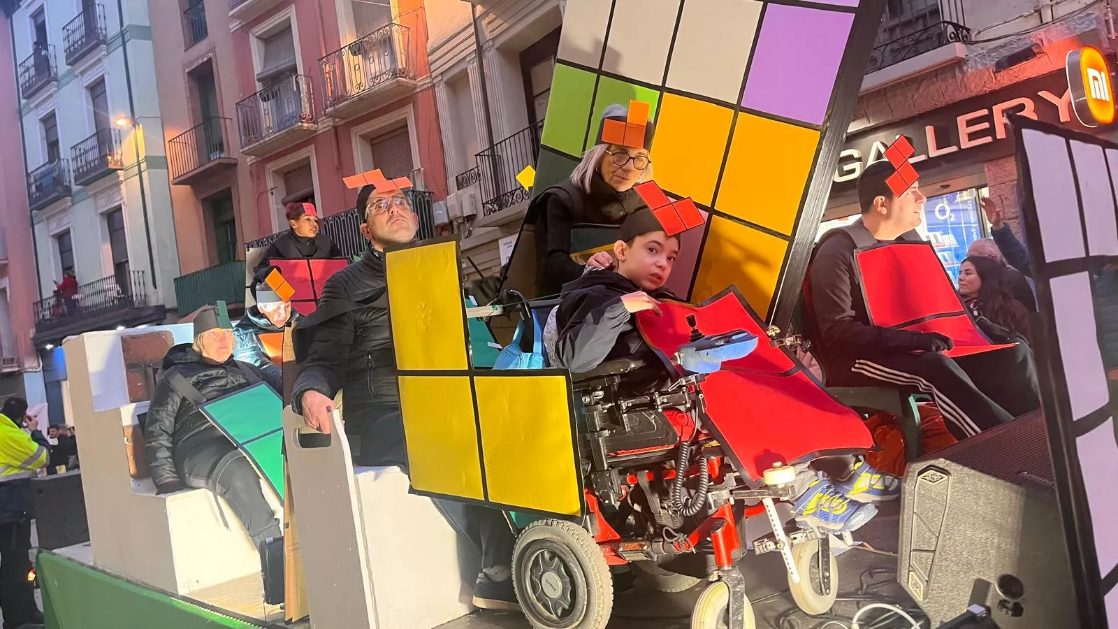 Cabalgata de carnaval 2025 en Huesca. Foto Mercedes Manterola