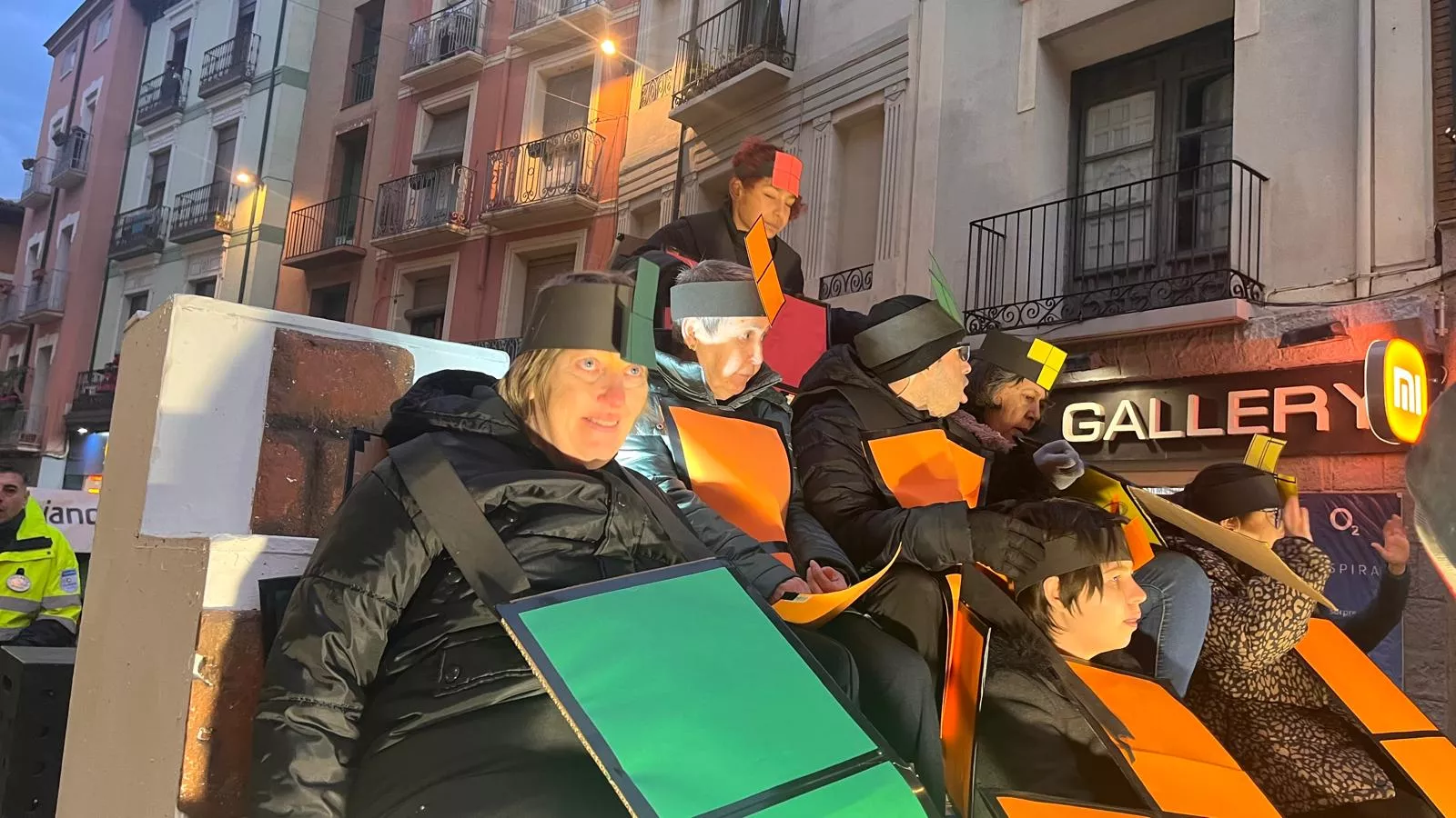 Cabalgata de carnaval 2025 en Huesca. Foto Mercedes Manterola