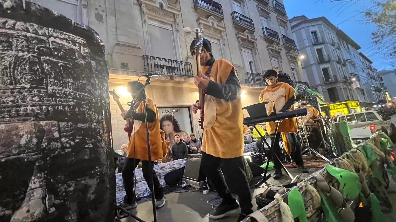 Cabalgata de carnaval 2025 en Huesca. Foto Mercedes Manterola