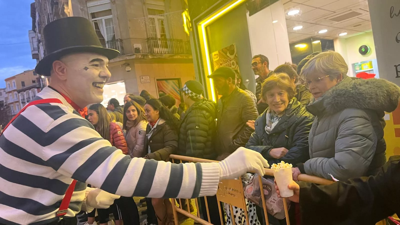 Cabalgata de carnaval 2025 en Huesca. Foto Mercedes Manterola
