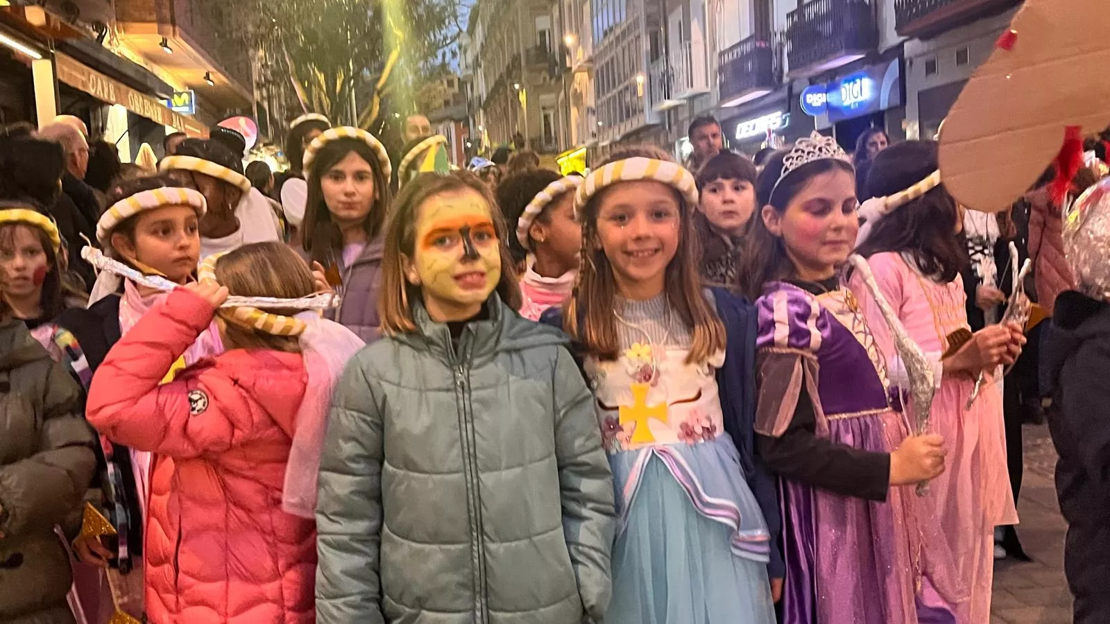 Cabalgata de carnaval 2025 en Huesca. Foto Mercedes Manterola
