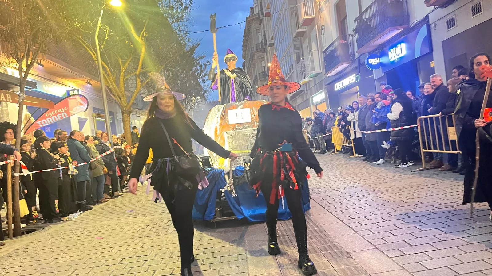 Cabalgata de carnaval 2025 en Huesca. Foto Mercedes Manterola