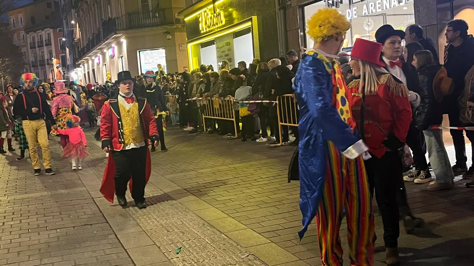 Cabalgata de carnaval 2025 en Huesca. Foto Mercedes Manterola
