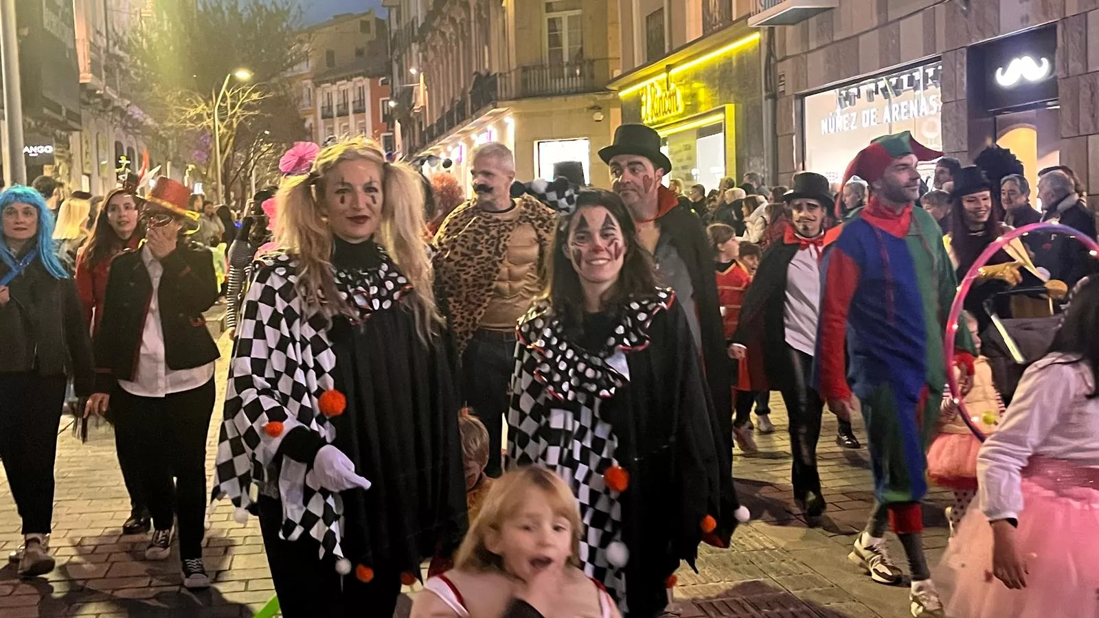 Cabalgata de carnaval 2025 en Huesca. Foto Mercedes Manterola