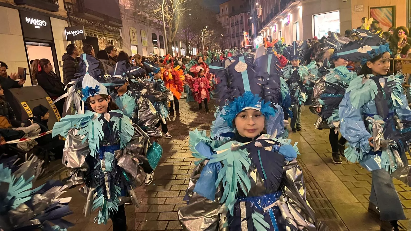 Cabalgata de carnaval 2025 en Huesca. Foto Mercedes Manterola