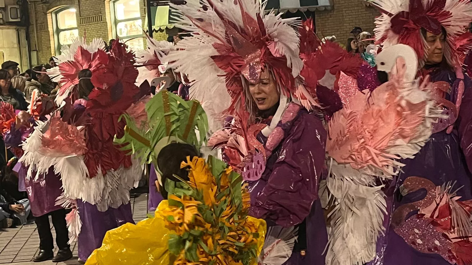 Cabalgata de carnaval 2025 en Huesca. Foto Mercedes Manterola
