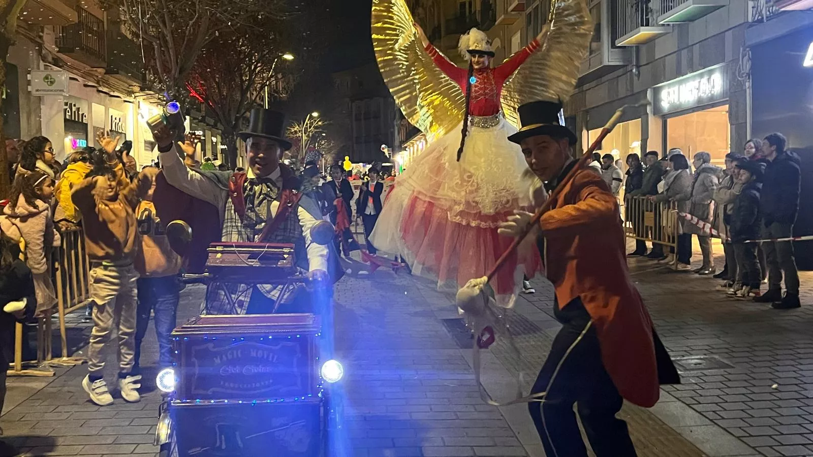 Cabalgata de carnaval 2025 en Huesca. Foto Mercedes Manterola