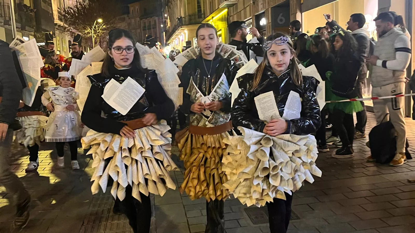 Cabalgata de carnaval 2025 en Huesca. Foto Mercedes Manterola