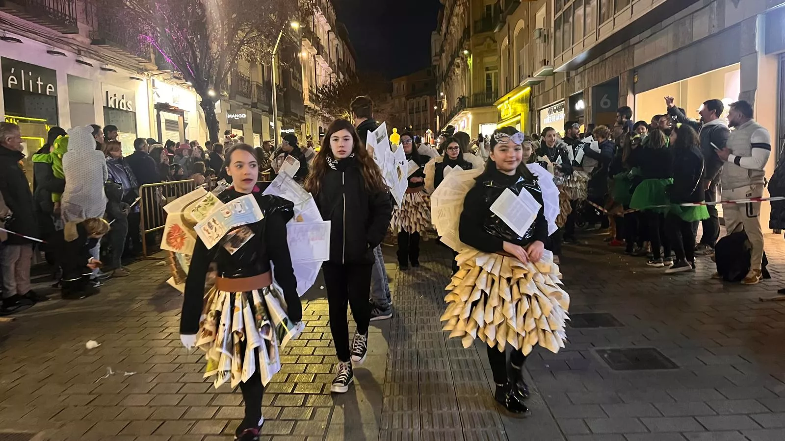 Cabalgata de carnaval 2025 en Huesca. Foto Mercedes Manterola