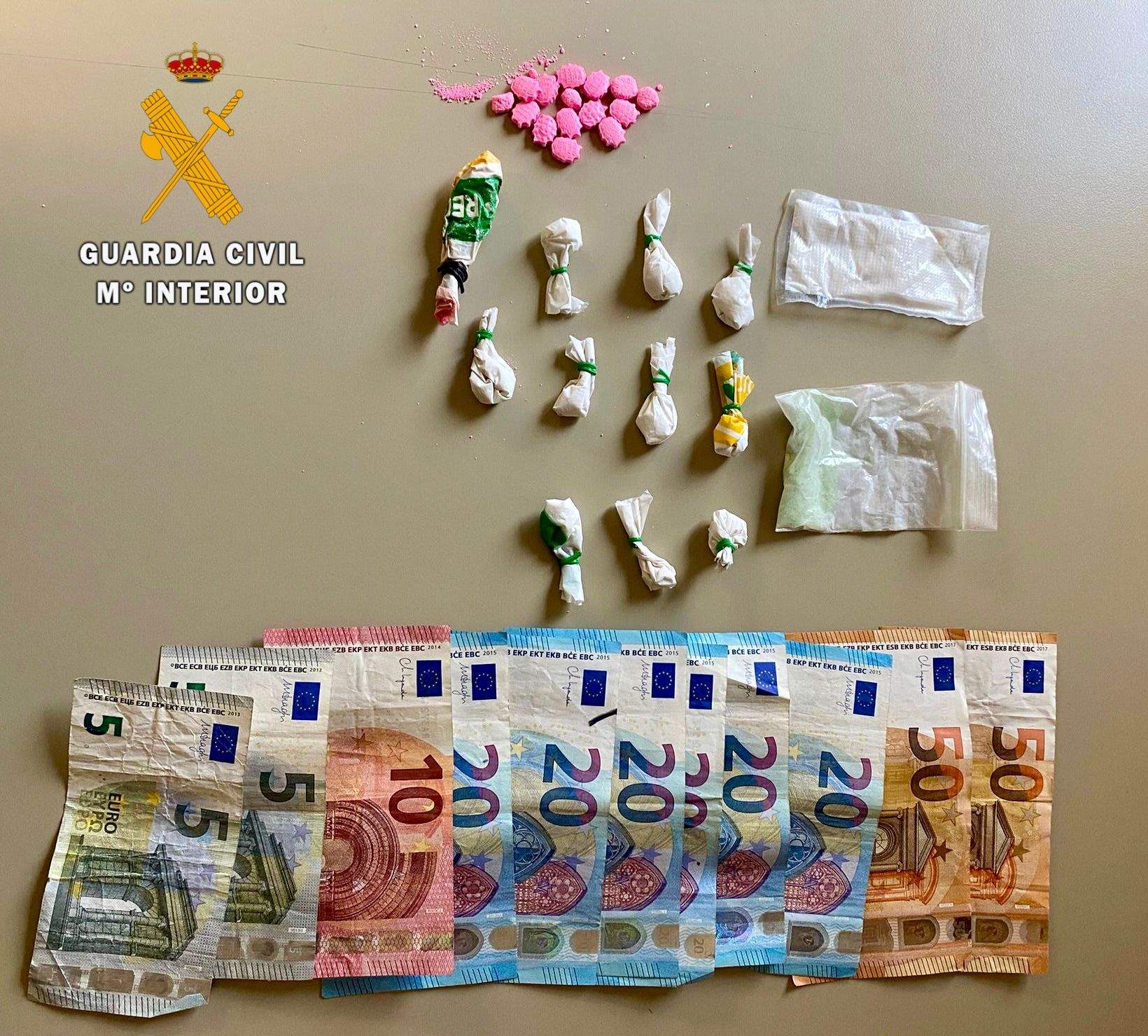 Droga incautada en Fraga