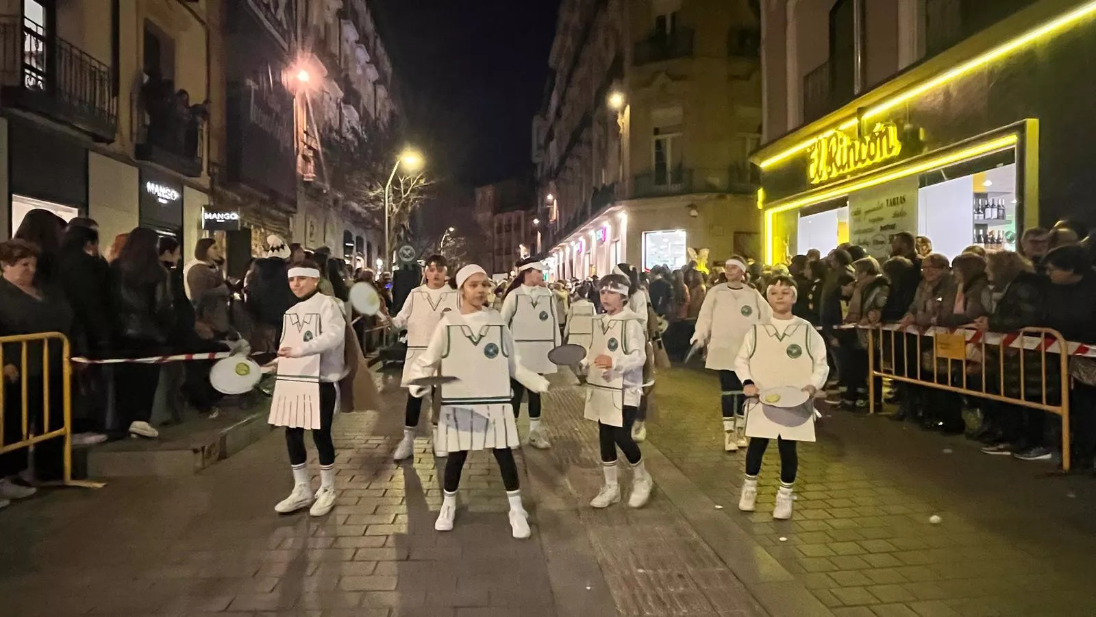 Cabalgata de carnaval 2025 en Huesca. Foto Mercedes Manterola