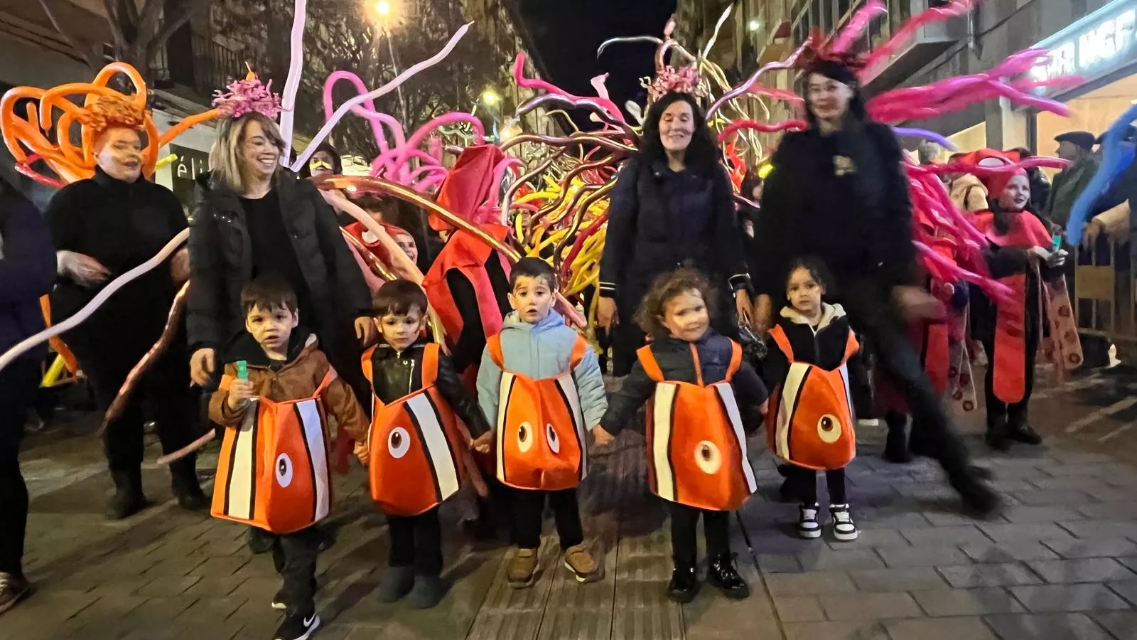 Cabalgata de carnaval 2025 en Huesca. Foto Mercedes Manterola