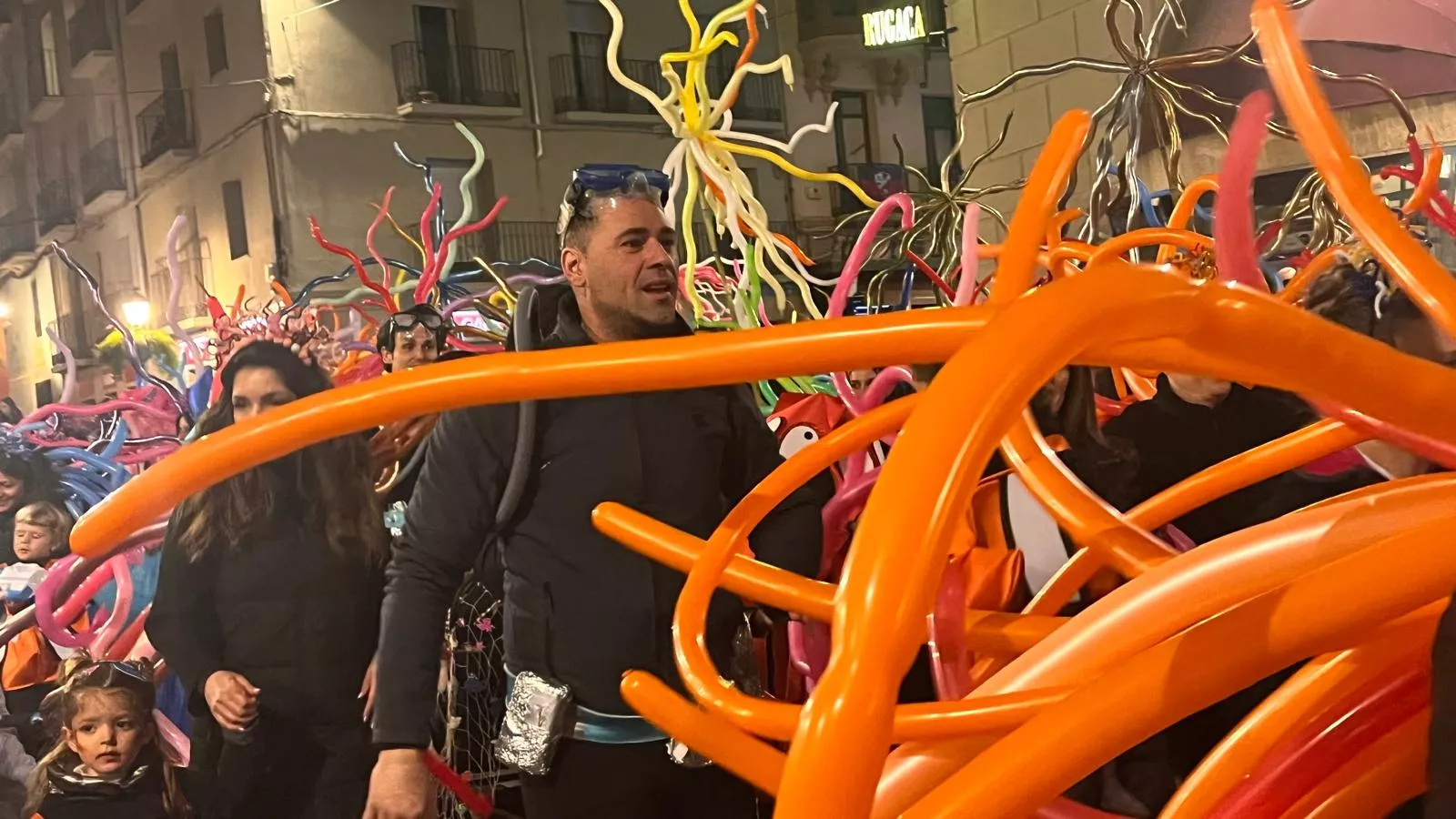 Cabalgata de carnaval 2025 en Huesca. Foto Mercedes Manterola