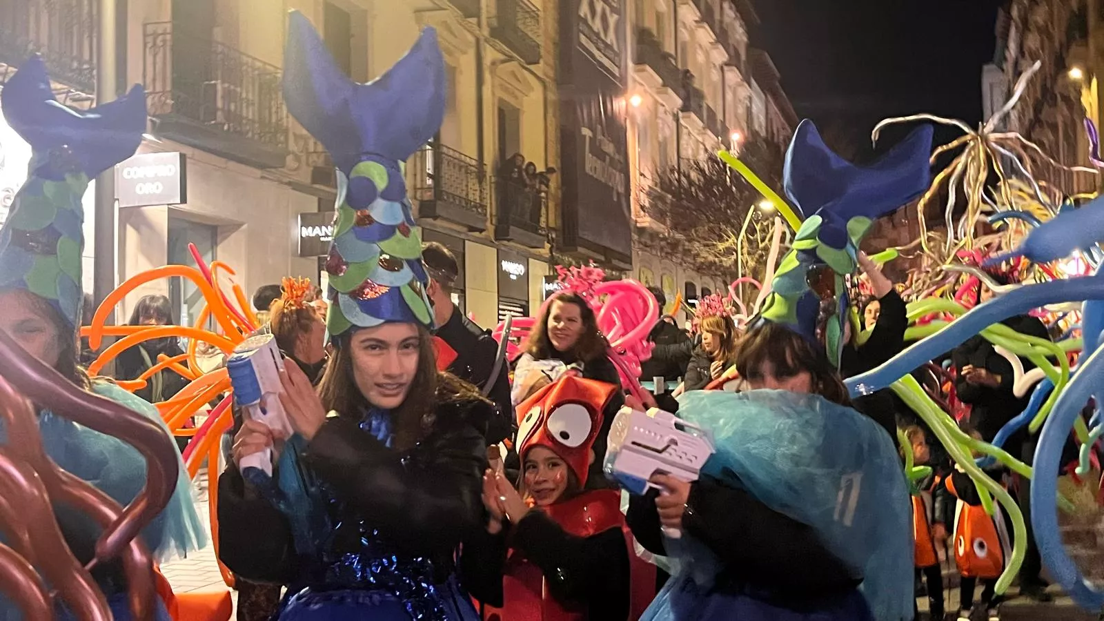 Cabalgata de carnaval 2025 en Huesca. Foto Mercedes Manterola