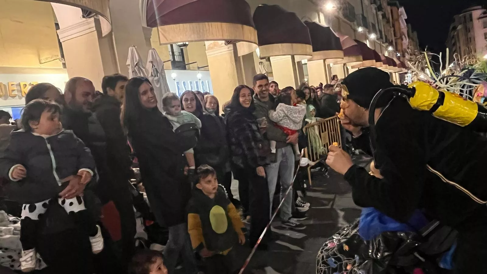 Cabalgata de carnaval 2025 en Huesca. Foto Mercedes Manterola