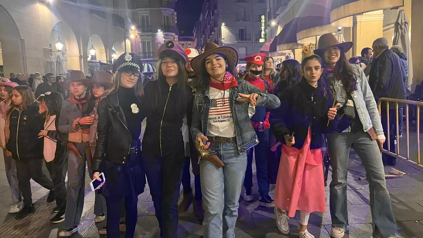 Cabalgata de carnaval 2025 en Huesca. Foto Mercedes Manterola