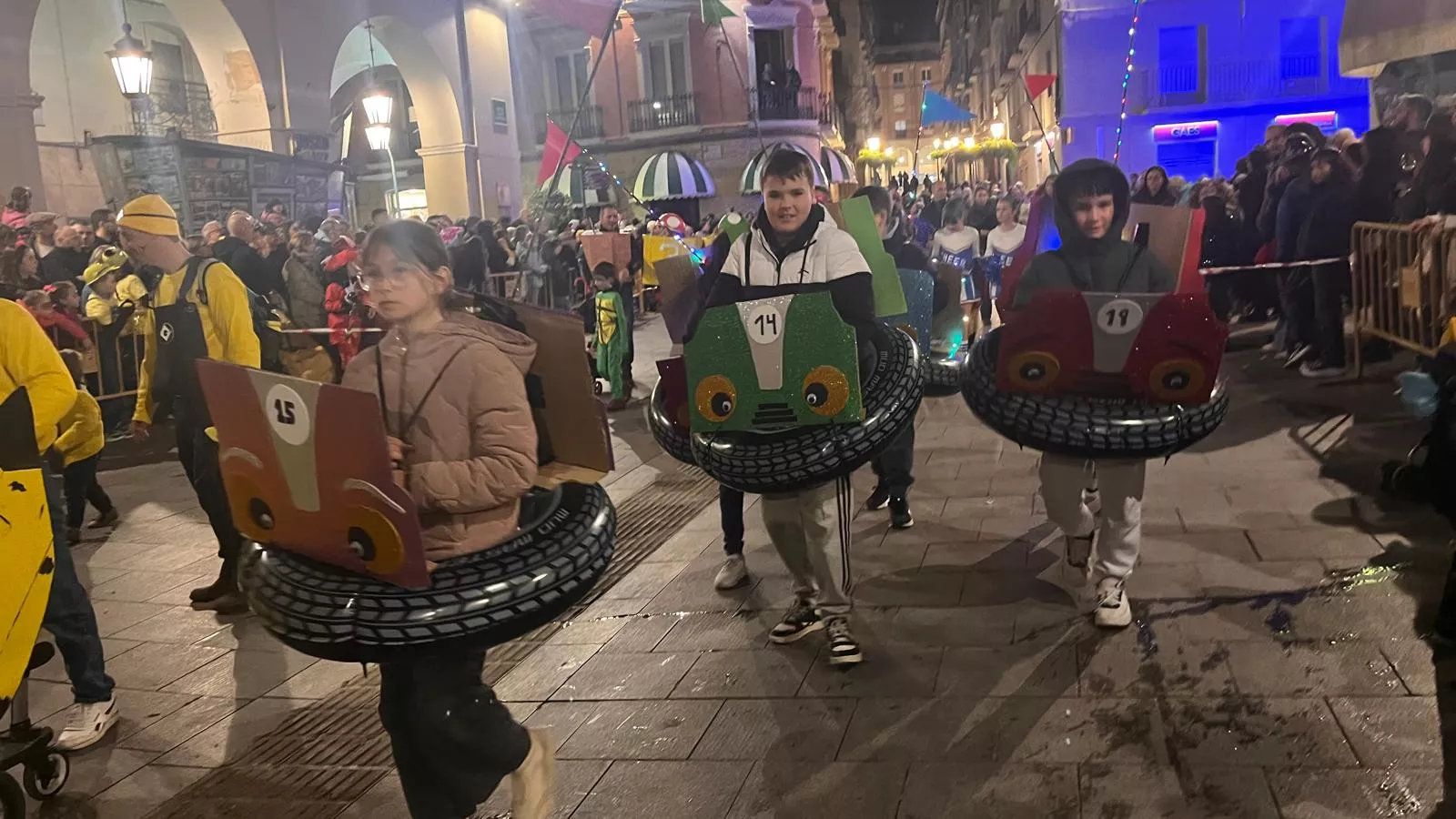 Cabalgata de carnaval 2025 en Huesca. Foto Mercedes Manterola