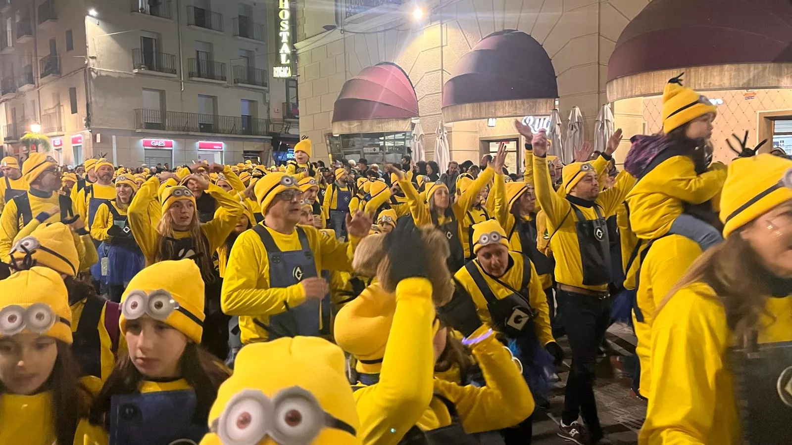 Cabalgata de carnaval 2025 en Huesca. Foto Mercedes Manterola