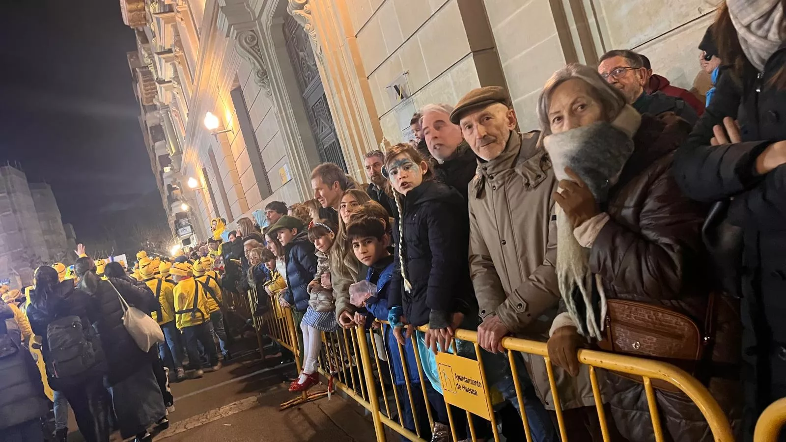 Cabalgata de carnaval 2025 en Huesca. Foto Mercedes Manterola