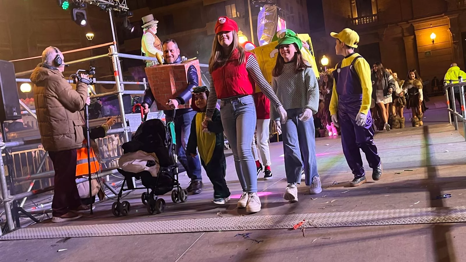 Cabalgata de carnaval 2025 en Huesca. Foto Mercedes Manterola