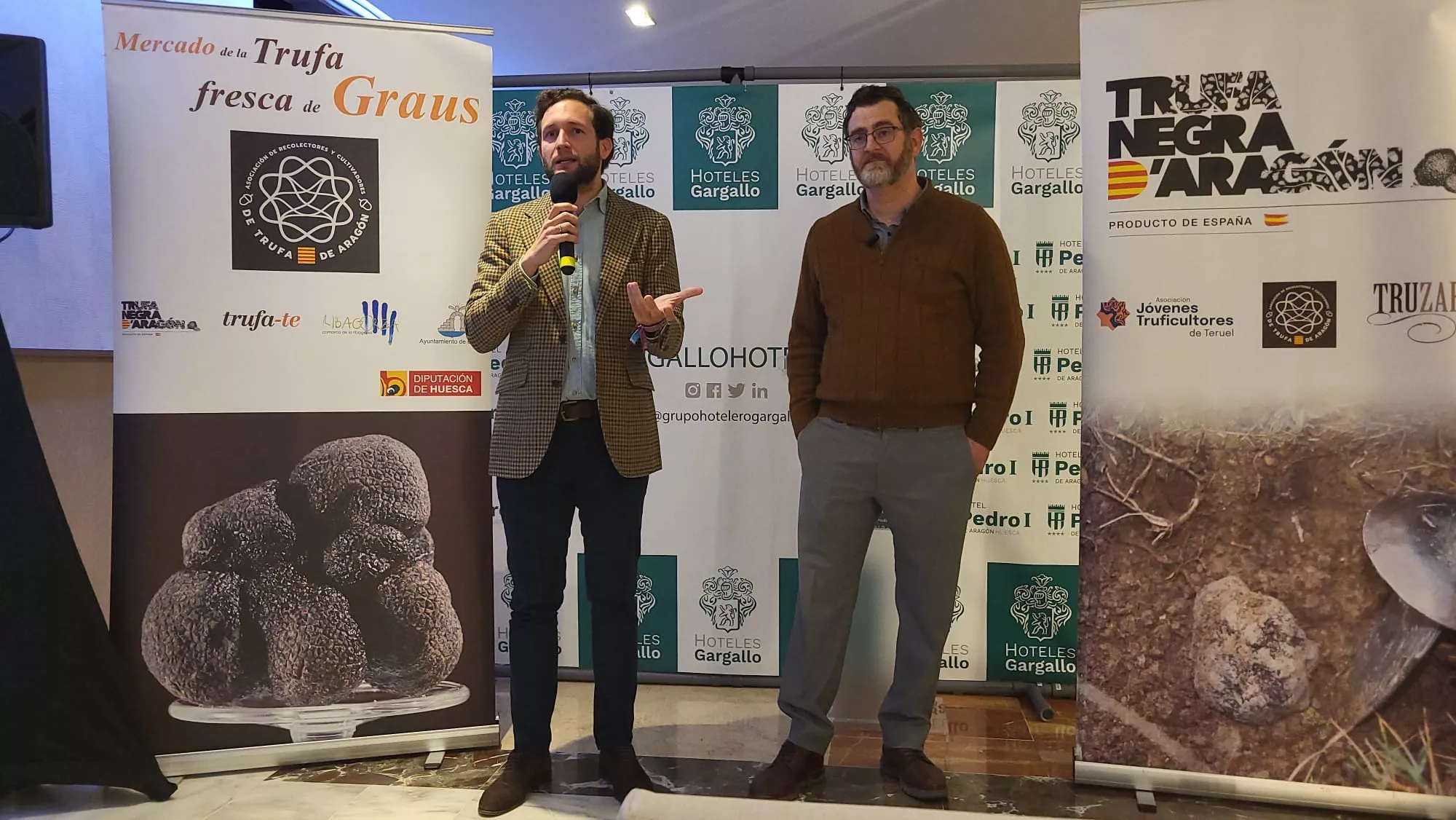 Entrega de los premios a las mejores tapas provinciales de Trúfate en Huesca