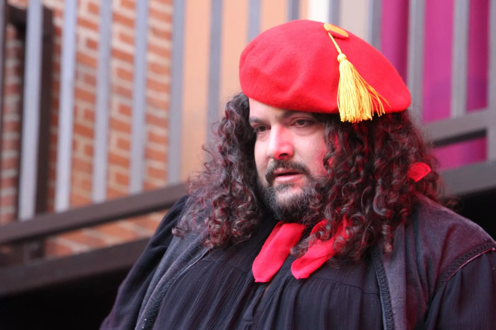 Representación de El bandido Cucaracha en Robres. Foto Carlos Neofato