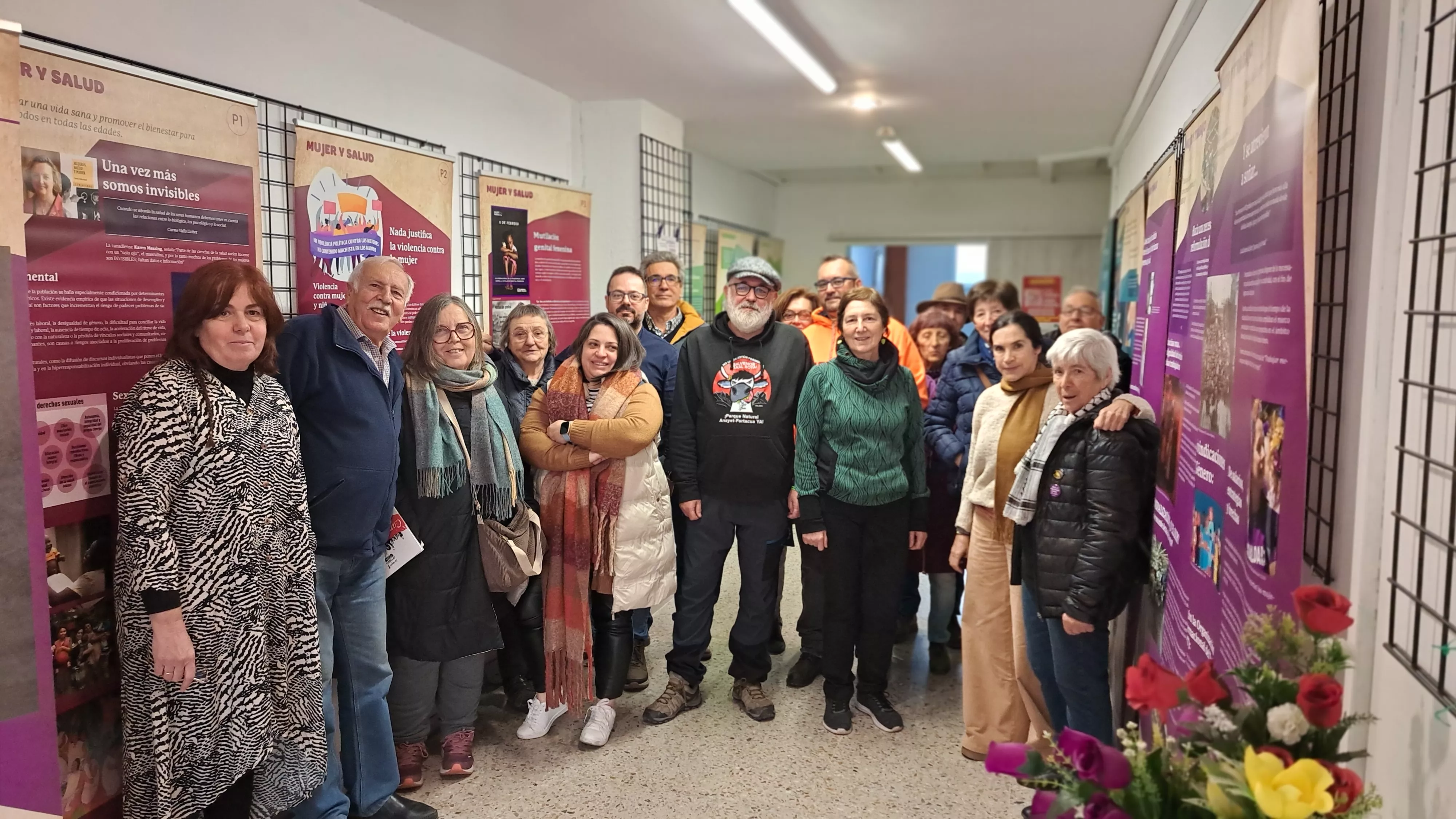 Inauguración de la exposición Mujeres valientes y comprometidas. Inauguración de la exposición Mujeres valientes y comprometidas.