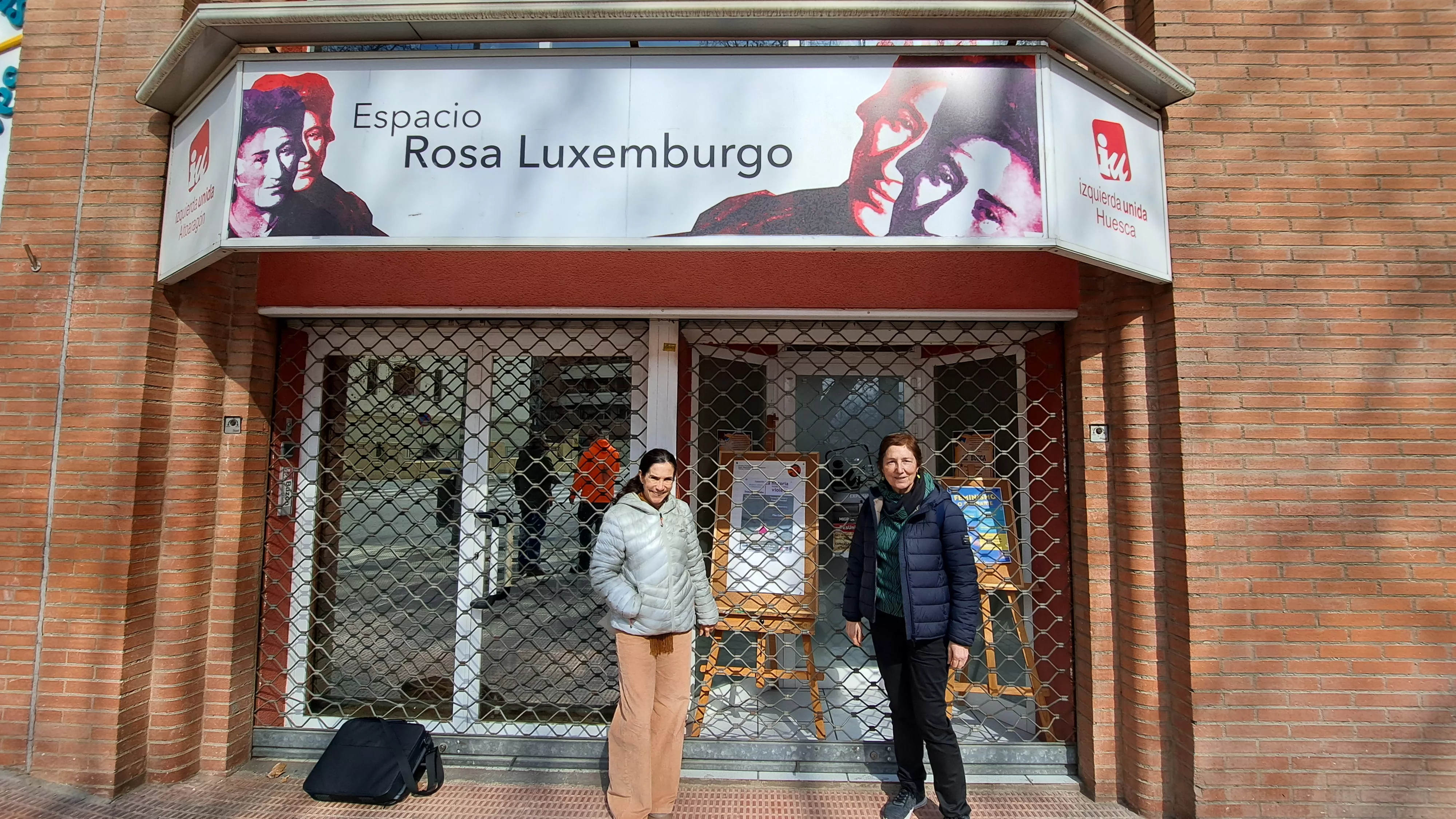 Inauguración de la exposición Mujeres valientes y comprometidas.