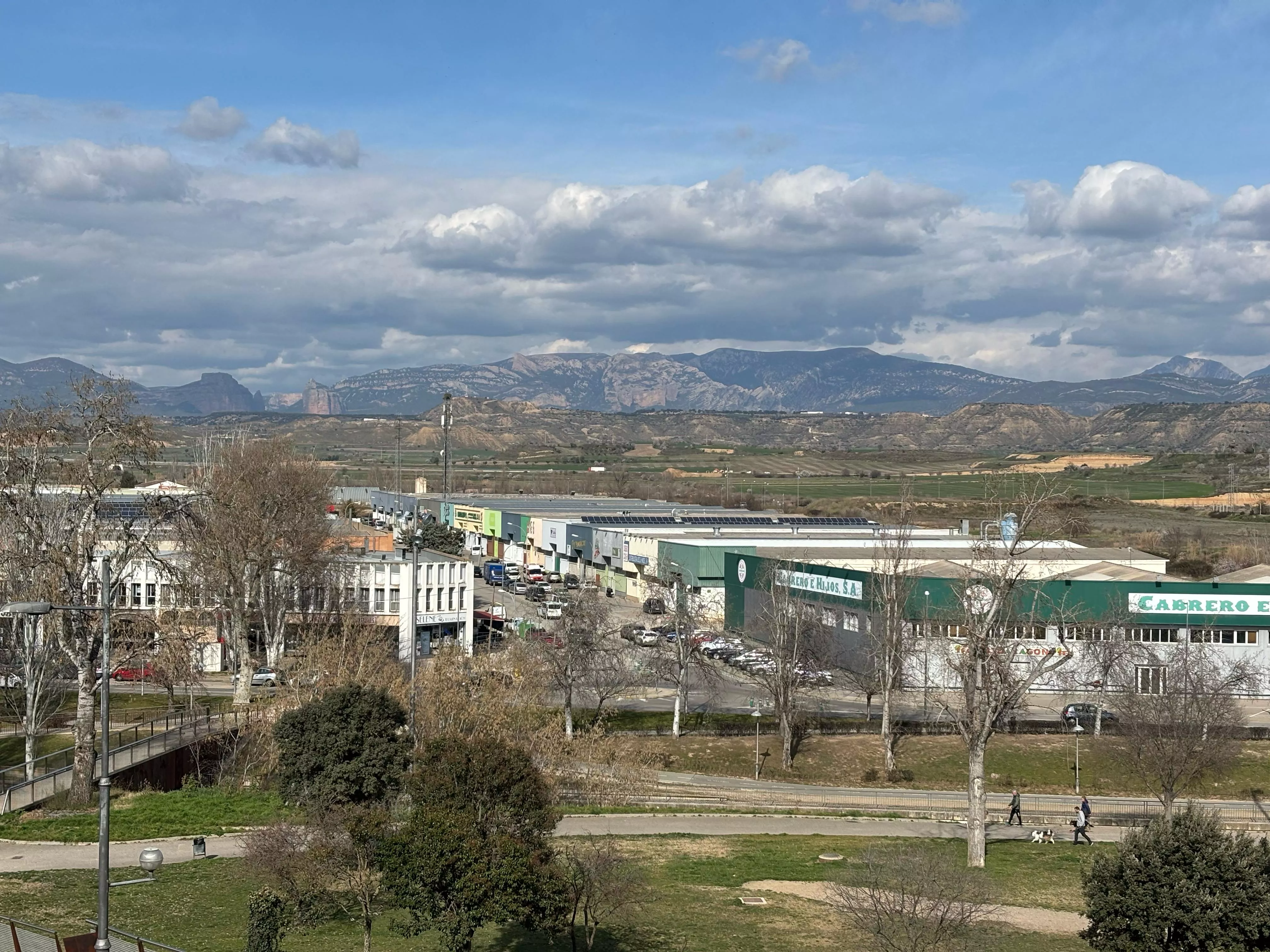 Polígonos industriales en Huesca