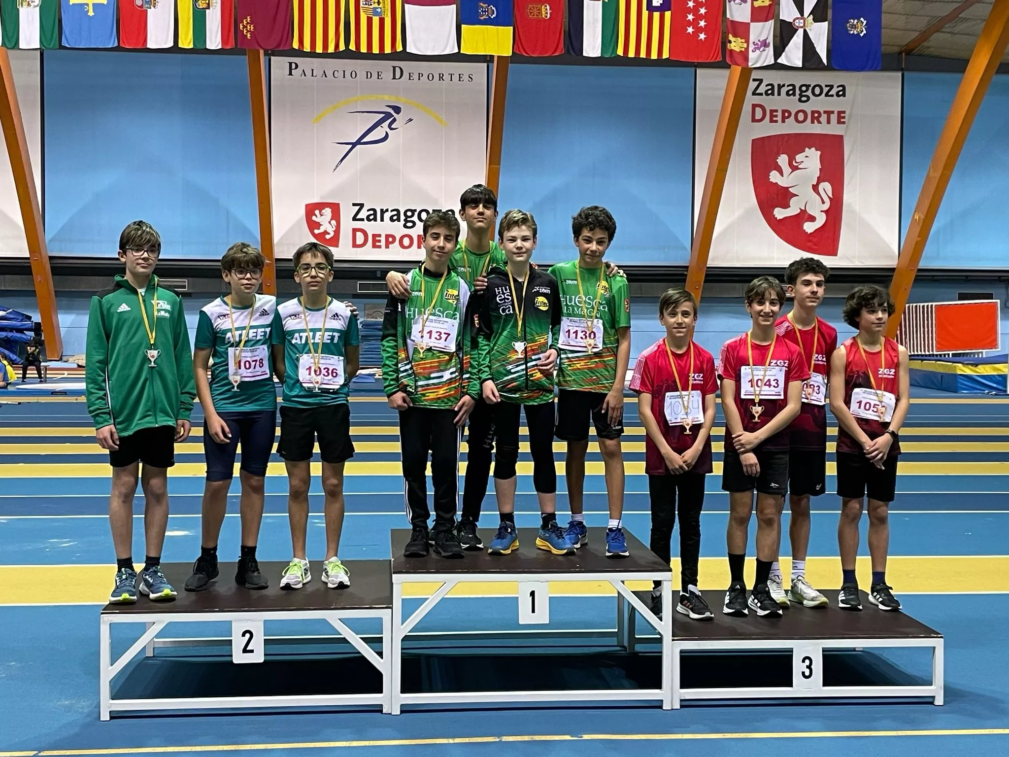 Relevo masculino de Intec-Zoiti, campeones