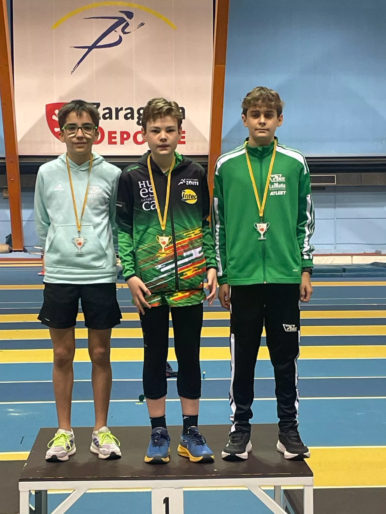 Diego Poblador 1º en altura