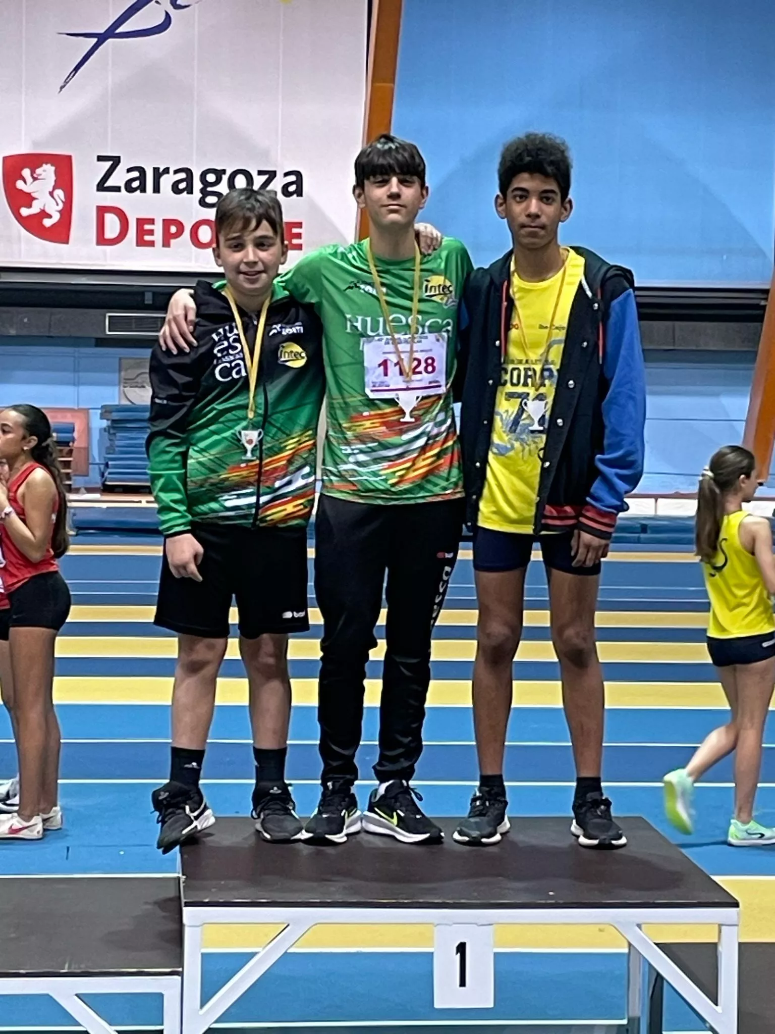 Joaquín Nogueras 1º y Andrés Mallén 2º en peso