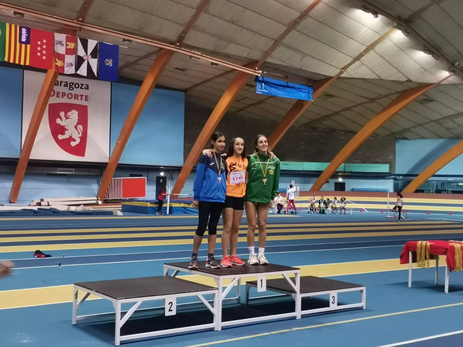 Blanca Lamporlanes, campeona de longitud