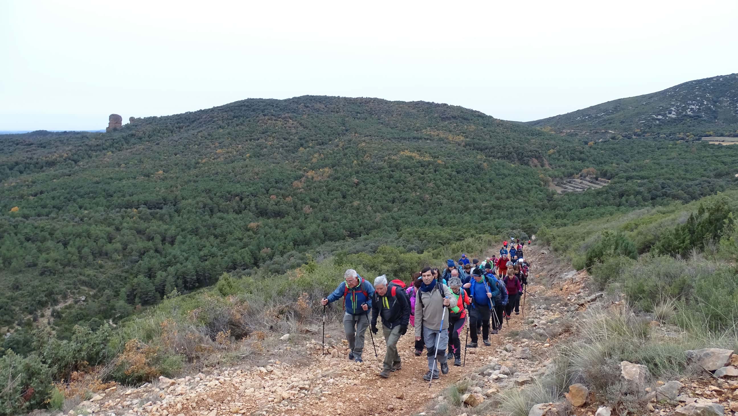 Ruta por Morrano–Pedruel–Puente Pedruel–Rodellar de Peña Guara. Foto A. Zazo