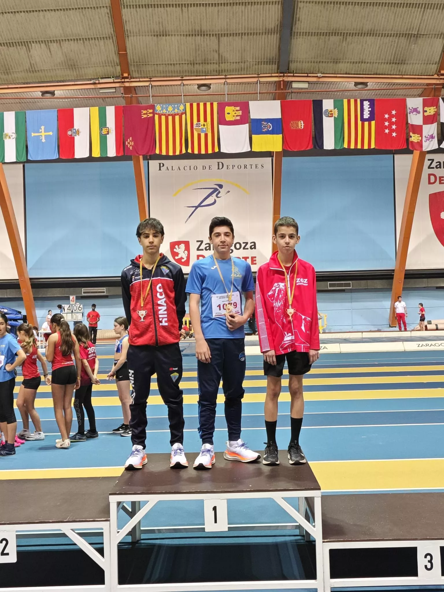 Podio de Álvaro González